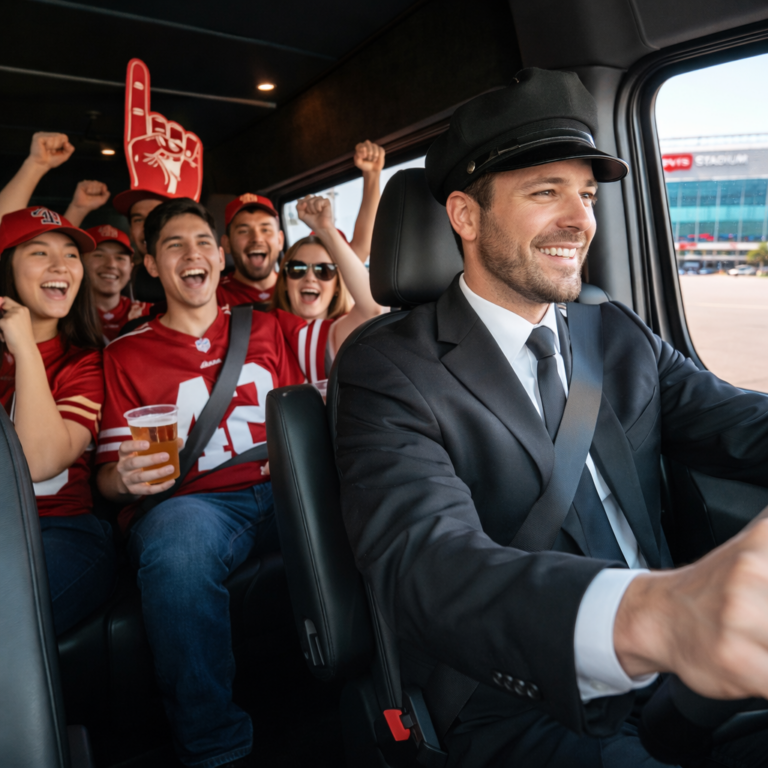 Levi’s Stadium Limo Services 3 Levi’s Stadium Shuttle - San Francisco Bay Area